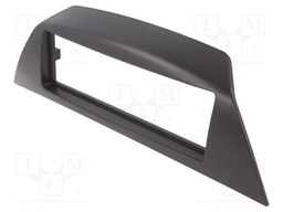 Radio frame; Renault; 1 DIN; black