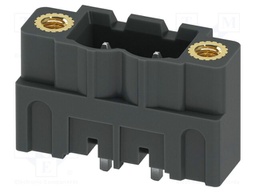 PCB headers, nominal cross section: 2.5 mm?, color: black, n
