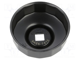 Wrench; 15-angles,for oil filter,socket spanner; 1/2"