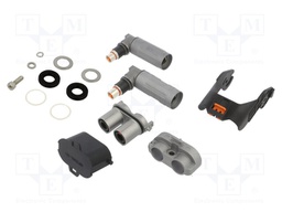 Connector: DC supply; male; angled; for cable; -40÷125°C; PowerLok