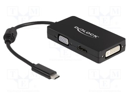 Adapter; High Speed,single link; Full HD 1080p,UHD 2160p; 0.13m