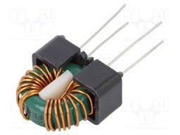 Inductor: wire; THT; 680uH; 3A; 12mΩ; 230VAC; 5.8x10.7mm; -20÷+50%