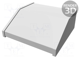 Enclosure: desktop; 1456; X: 254mm; Y: 259mm; Z: 102mm; aluminium