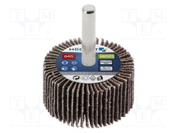 Wheel; Granularity: 150; Mounting: rod 6mm; with lever; Ø40x20mm