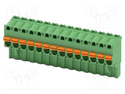 PCB connector, nominal cross section: 2.5 mm?, color: green,