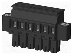 Connector: pluggable terminal block; plug; female; angled 90°