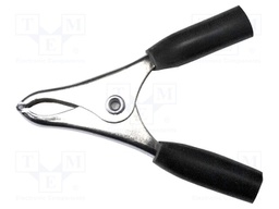 Crocodile clip; 15A; Grip capac: max.19mm; Overall len: 58mm