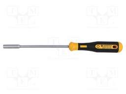 Screwdriver; hex socket; Blade length: 125mm; Overall len: 235mm