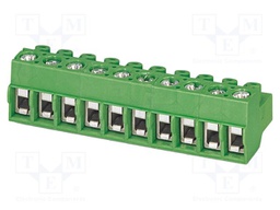 PCB connector, nominal cross section: 1.5 mm?, color: green,