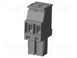 Connector: pluggable terminal block; plug; female; angled 90°