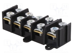 Terminal block; screw terminal; ways: 5; 10mm2; terminals: 10; 57A