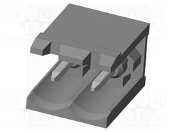 Connector: pluggable terminal block; socket; male; on PCBs