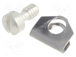 Set of screws for D-Sub; Thread: UNC4-40; Series: AMPLIMITE