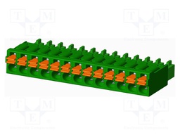 Connector: pluggable terminal block; plug; female; straight; 5.5A