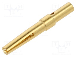 Contact; female; 22AWG÷18AWG; Han D-Sub; gold-plated; crimped
