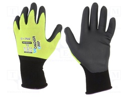 Protective gloves; Size: 7,S; green (light); nitryl; U-Feel