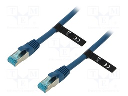 Patch cord; RJ45 plug,both sides; S/FTP; 5e; wire; OFC; 25m; PVC