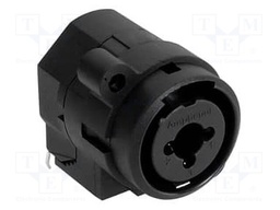 Connector: Jack 6,3mm + XLR; socket; female; THT; IP40