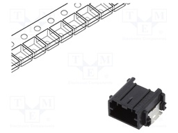 Connector: automotive; Mini50; socket; male; PIN: 4; gold-plated