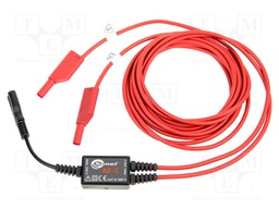 Mains adapter; red; IEC C7 female,IEC C8 male