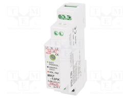 Module: voltage monitoring relay; DIN; DPDT; OUT 1: 250VAC/8A