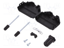 Enclosure: for D-Sub connectors; D-Sub 25pin,D-Sub HD 44pin