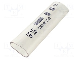 Connector; PVC; transparent; flexible; Application: fort conduit