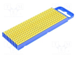 Markers for cables and wires; Label symbol: 5; 2.8÷3.8mm; yellow