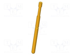 Needle-like test probe; Operational spring compression: 2.4mm