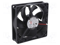 Fan: DC; axial; 92x92x25mm; 99.6m3/h; 39dBA; ball bearing; 3550rpm