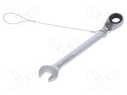 Wrench; combination spanner; to work at altitude,with ratchet