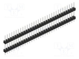 Connector: pin strips; pin header; male; PIN: 32; 2.54mm; THT; 1x32