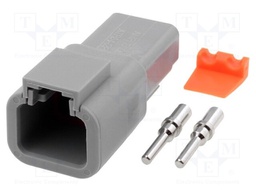 Connector: wire-wire; ATP; plug; male; Size: 12; 14AWG÷12AWG; PIN: 2