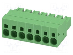 PCB connector, nominal cross section: 6 mm?, color: green, n