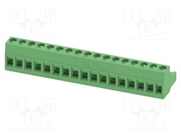 PCB connector, nominal cross section: 2.5 mm?, color: green,