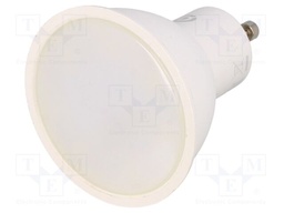 LED lamp; cool white; GU10; 230VAC; 260lm; 3W; 120°; 6400K