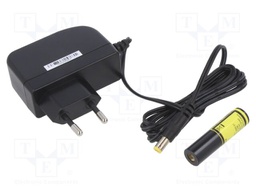 Module: laser; 5mW; red; line; 650nm; 5VDC; 30mA; 90°