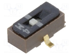 Slide Switch, SPDT, Surface Mount, CJS Series, 100 mA