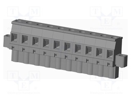 Connector: pluggable terminal block; plug; female; angled 90°