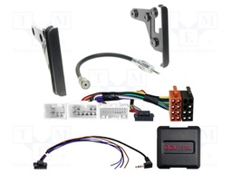 Adapter for control from steering wheel; Toyota; DIN,ISO; black