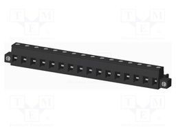 Connector: pluggable terminal block; plug; female; straight; 300V