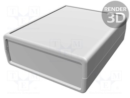 Enclosure: multipurpose; 1593; X: 77mm; Y: 95mm; Z: 30mm; ABS