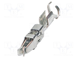 Female contact, is inserted into the plug after crimping the