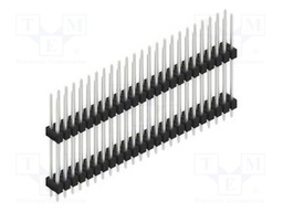 Connector: pin strips; pin header; male; PIN: 48; 2.54mm; THT; 2x24