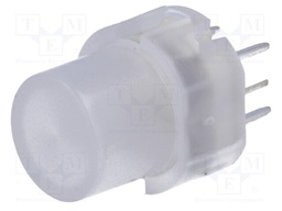 Switch: keypad; Pos: 2; SPST-NO; 0.01A/35VDC; colourless; red/green