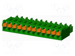 Connector: pluggable terminal block; plug; female; straight; 5.5A
