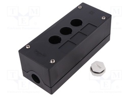 Enclosure: for remote controller; X: 72mm; Y: 180mm; Z: 65mm; black