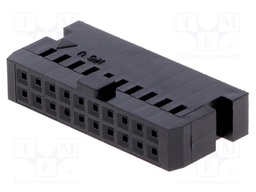Plug; wire-board; female; HIF3C; 2.54mm; PIN: 20; w/o contacts