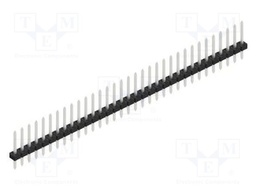 Connector: pin strips; pin header; male; PIN: 33; 2mm; THT; 1x33
