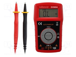 Digital multimeter; LCD; 3,5 digit (1999); 40Ć·500Hz; Test: diodes